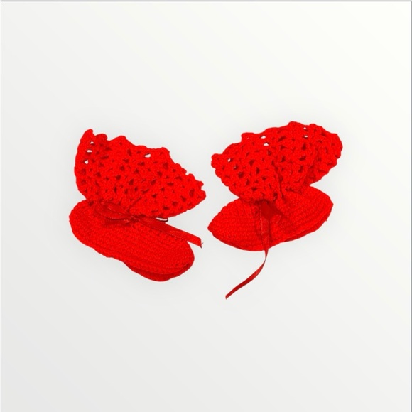 Handmade Red Sweater Set - Picture 9 of 16